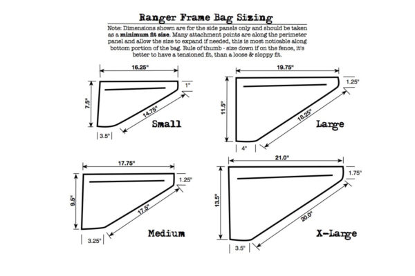 Ranger frame bag Revelate Designs